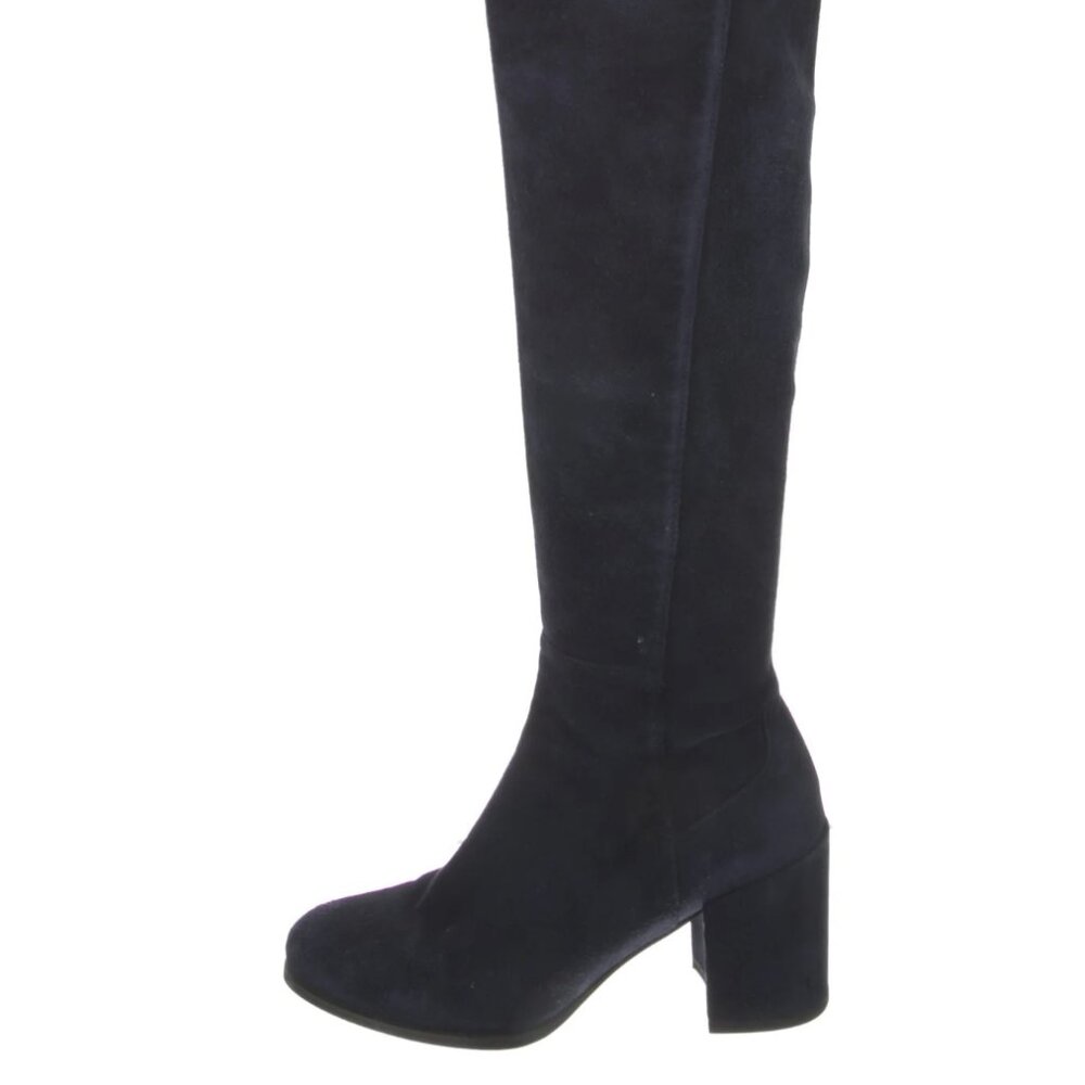 Stuart Weitzman Women's Black and Navy Boots
